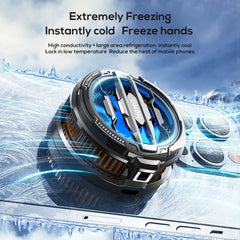 Memo CX07 Mobile Cooling Fan – Instant Phone Cooling Fan for Android & iPhone