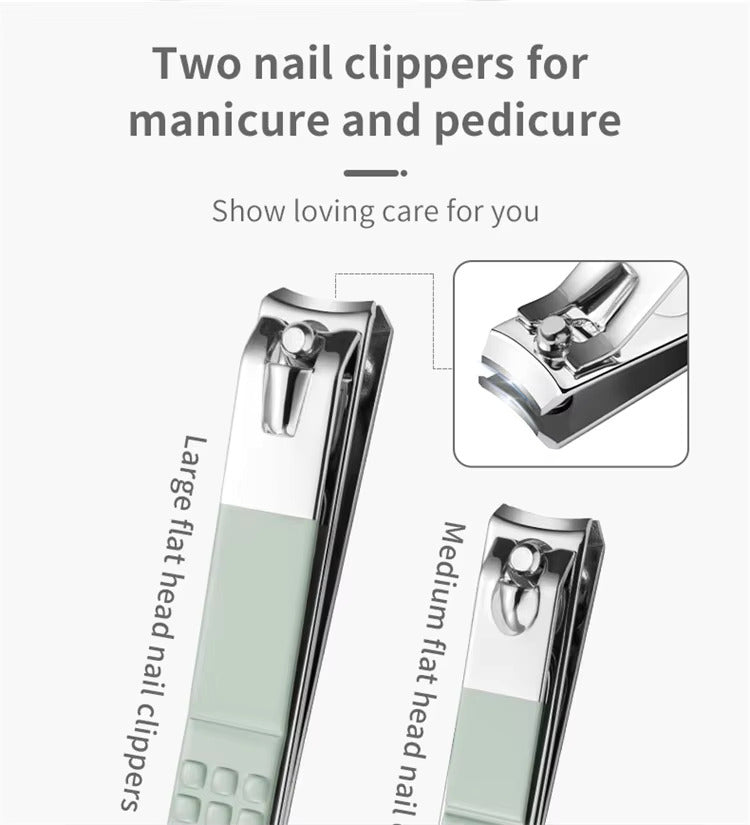 Ergonomic Nail Clippers for Manicure Care and Pedicure.