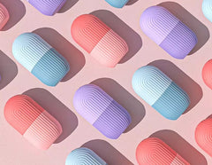 Ice Roller for Face – Silicone Cube for Anti-Aging, Acne, Glow & Puffiness Relief